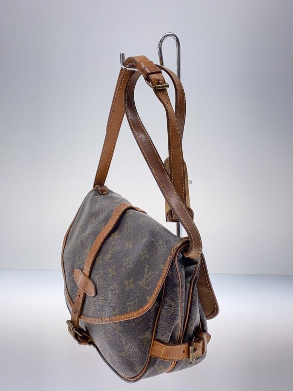 Louis Vuitton Saumur Canvas Brown